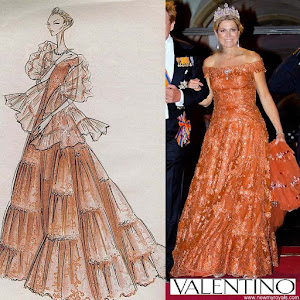 Queen Maxima Style VALENTINO Dress