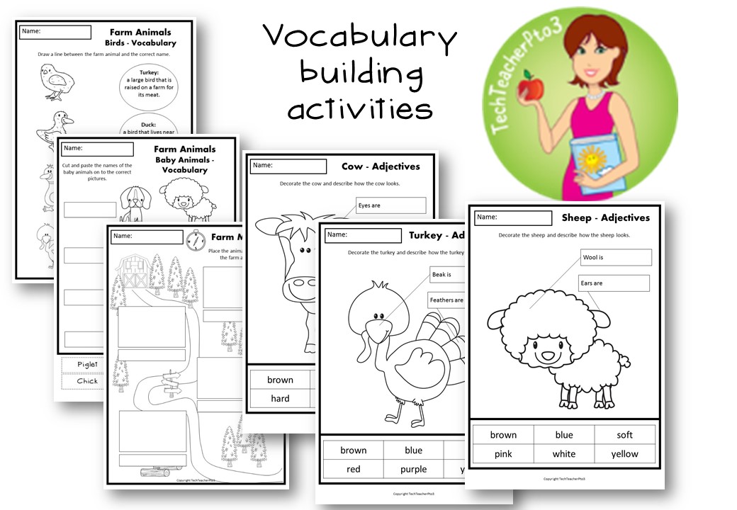 Farm Swap Student Worksheets Part A