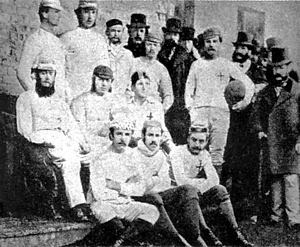 El primer equipo de fútbol de la historia