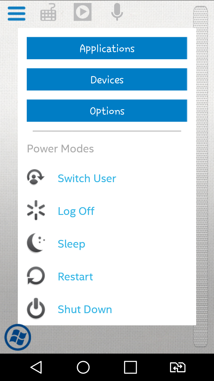 How to use android device as keyboard and mouse to your pc