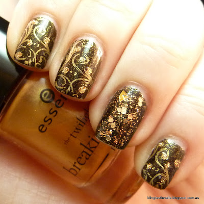 Ciate Twilight with Essence A Piece of Forever stamping