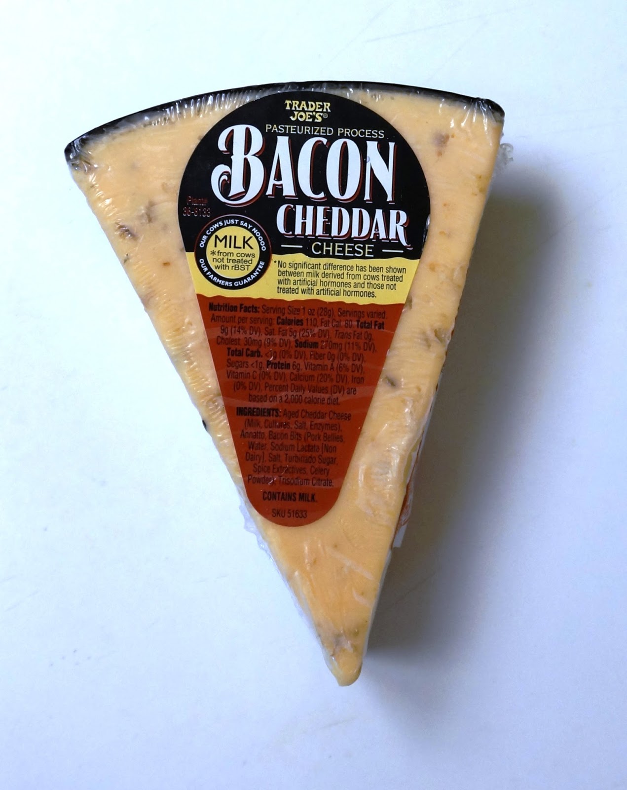 Exploring Trader Joe's Trader Joe's Bacon Cheddar Cheese