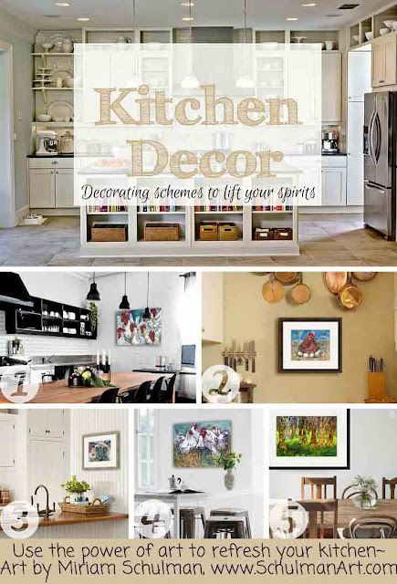 art for the kitchen http://schulmanart.blogspot.com/2015/09/your-dream-kitchen-for-less.html