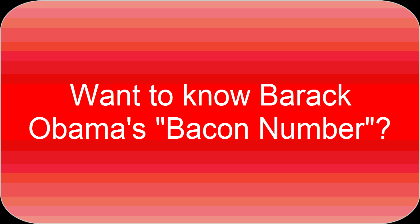 Time to Talk Tech Here's a fun one what is a celebrity's 'Bacon