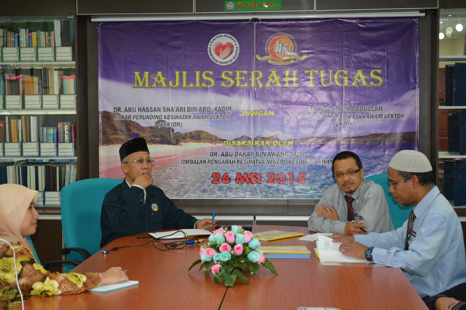 Majlis Serah Tugas &amp; Jamuan Perpisahan KPPK Vektor - Unit Kawalan