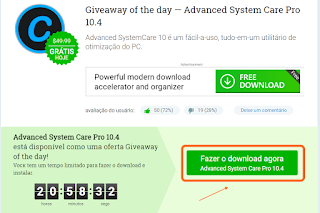 Free Advacend System Care - Giveaway 2