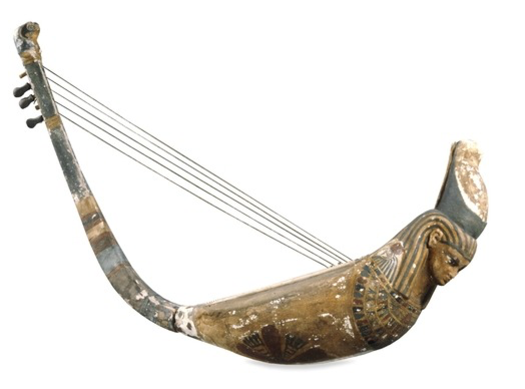 Historia del Arte Arpa de la tumba de Any