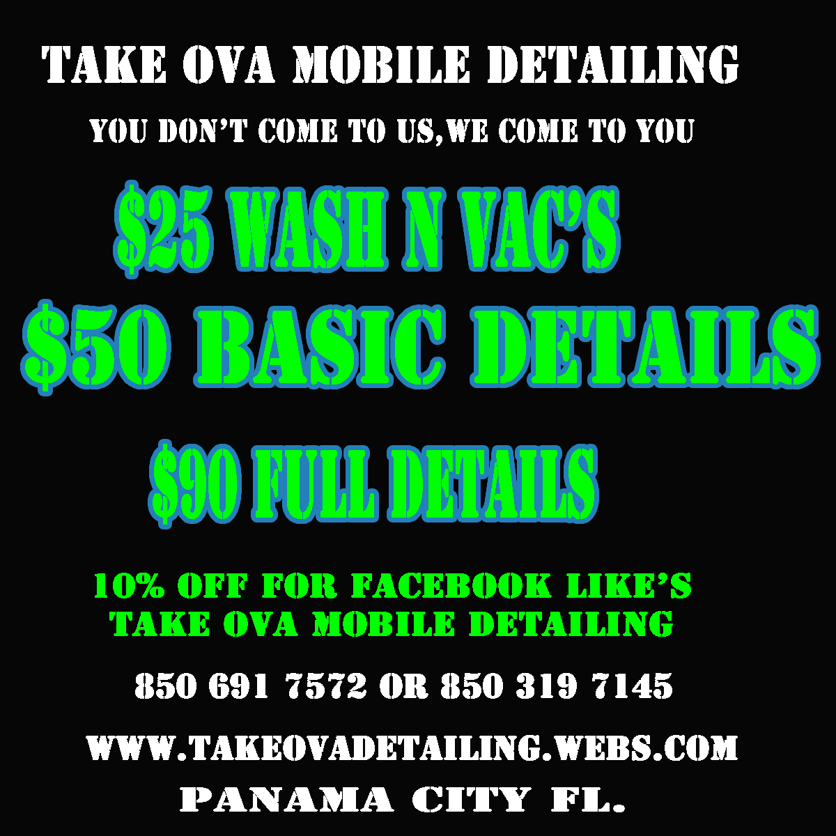 Car detailing in Panama City Fl car detailing in Panama City