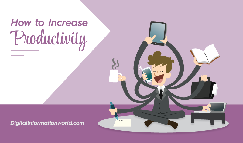 How to Increase Productivity - #infographic
