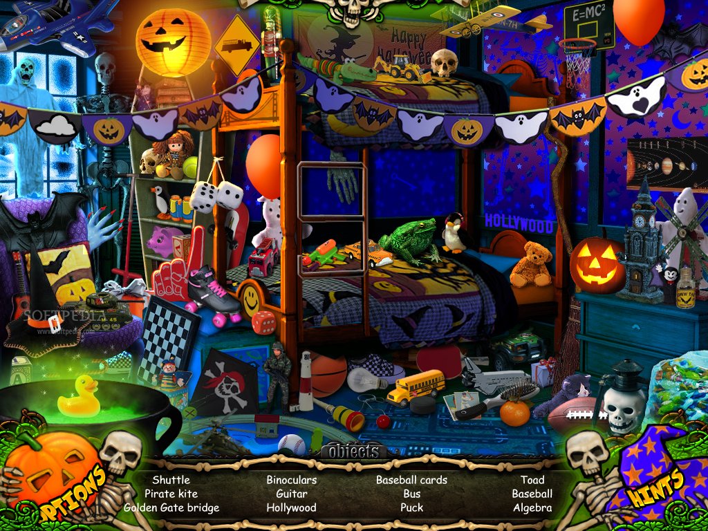 Ukryte Obiekty: Halloween: Trick or Treat