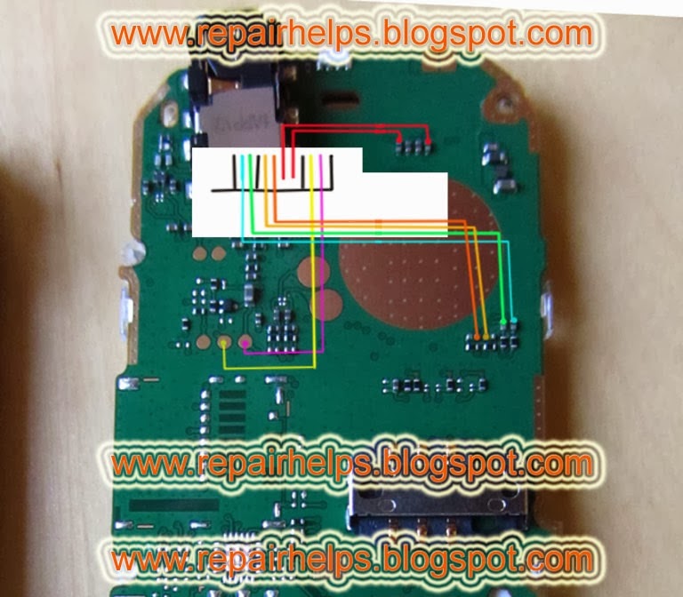 Nokia 100 lcd ways white screen problem solution