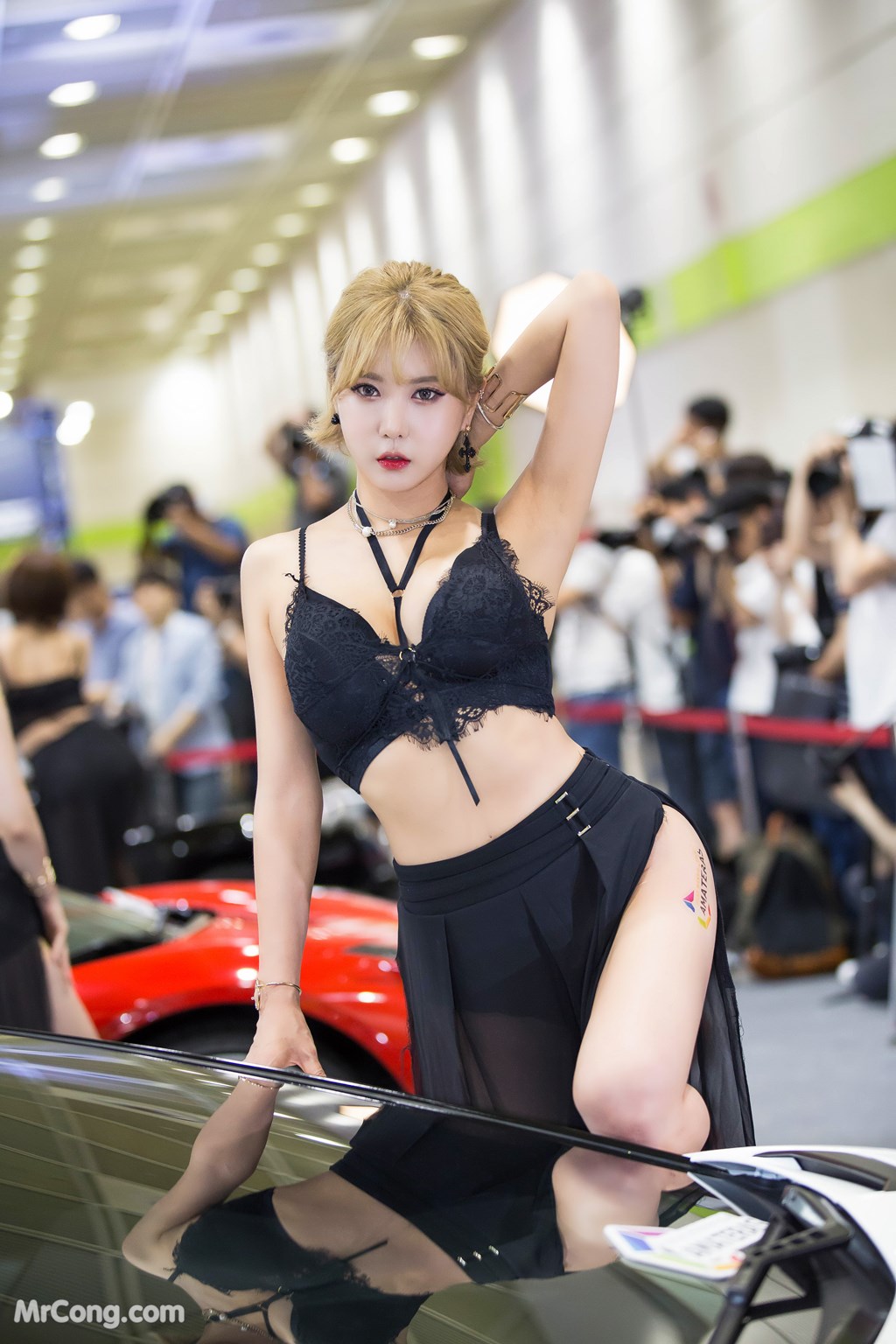 Heo Yoon Mi&#39;s beauty at the 2017 Seoul Auto Salon exhibition (175 photos) photo 8-1