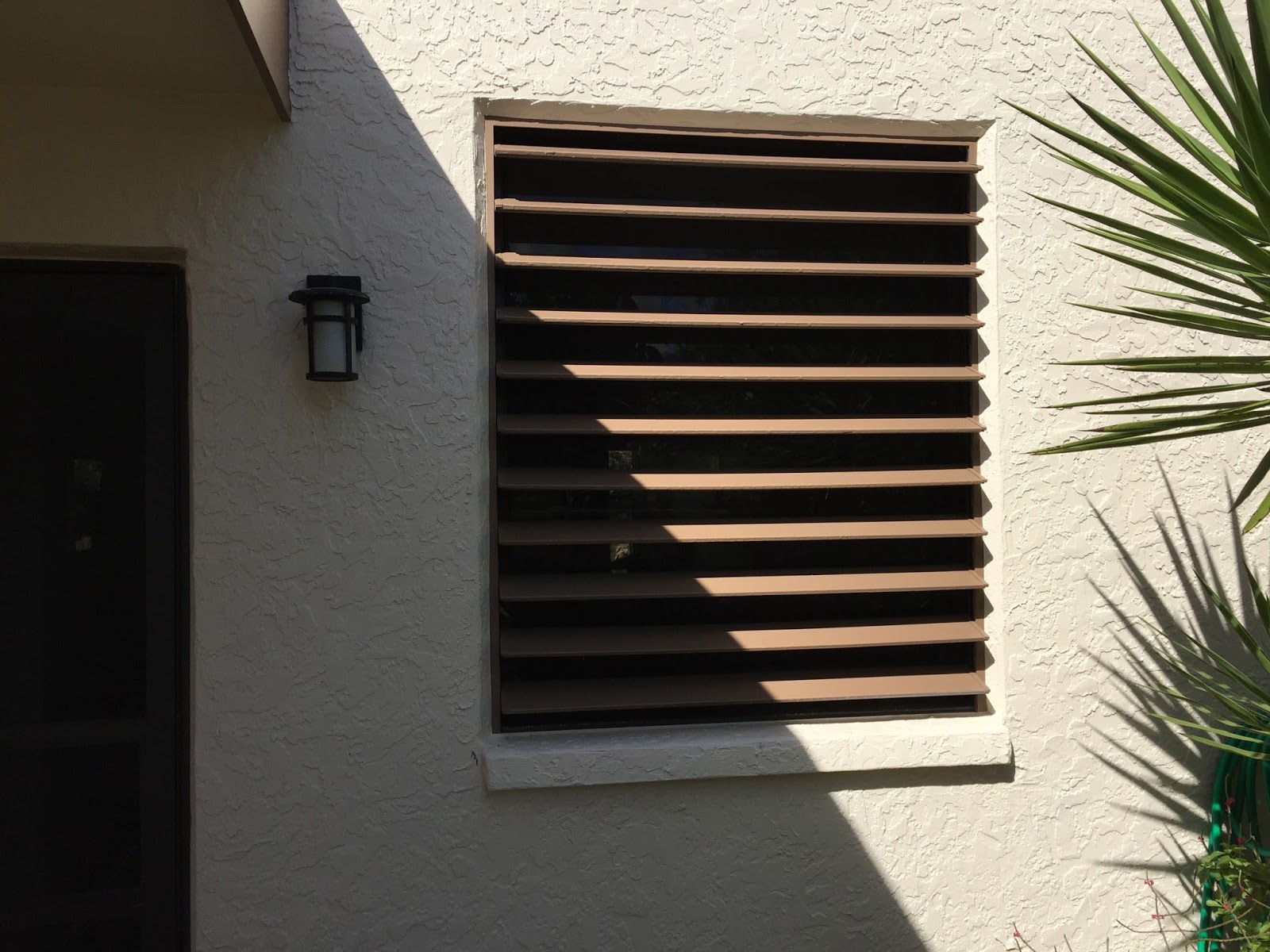 Wildewood Wonders Woodlouvered window is a "Tim Seibert special"