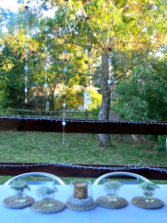 Decoración simple para nuestra navidad.