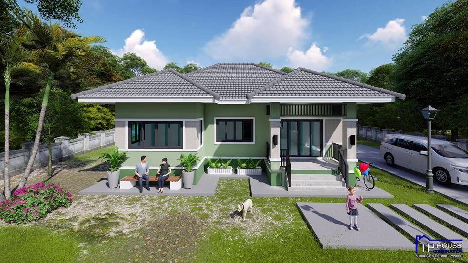 Having a small family is a practical choice nowadays. This is just the same in looking for an ideal family home. If you have two or three children and you are looking for a house design that will fit with the number of your family, this article may help you!  The following are contemporary home for the modern family. The house designs are simple and floor plans offer a compact layout to maximize the available space. The simplicity but amazing design highlights the home's contemporary elegance. Having a home with two to three-bedroom is good enough for a family with up to five members. Single-story houses that will serve best not only for the present but also when the time comes when the owners are no longer capable of moving around from time to time. Since it is an open layout, everything that you need is on your reach at one level.