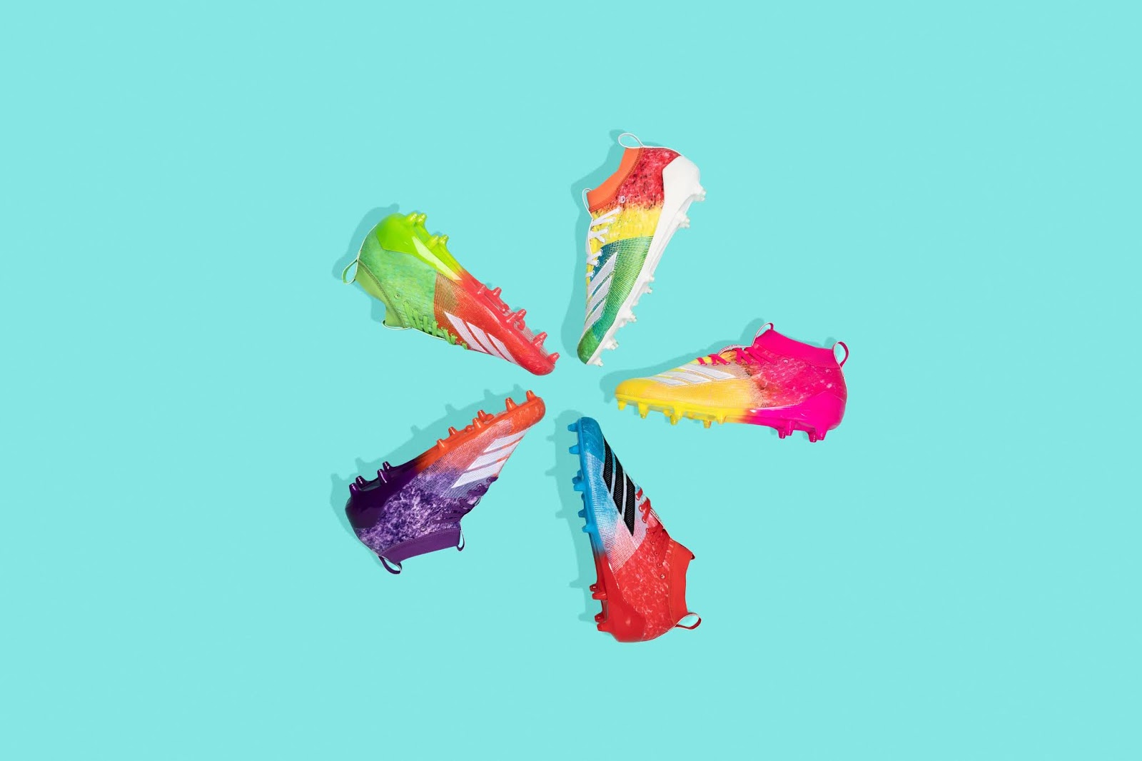 Adidas Tinges American Football with Snow Cones!