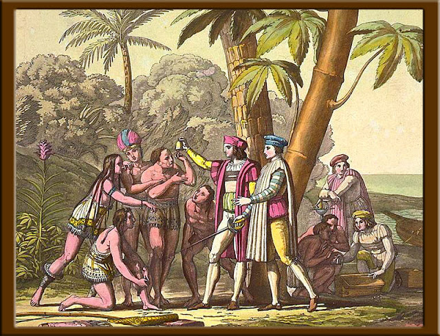Gambar Kolumbus di Tiki