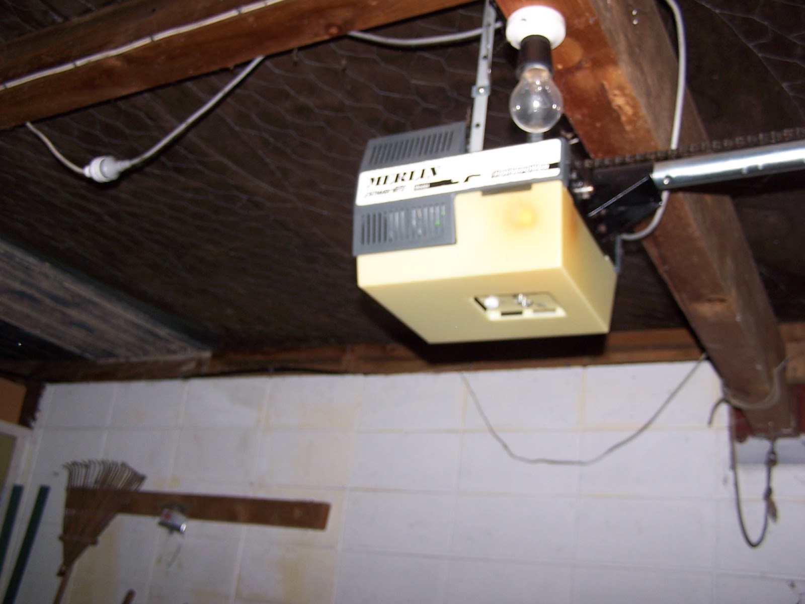 Kamo Lady: New Garage Door Opener