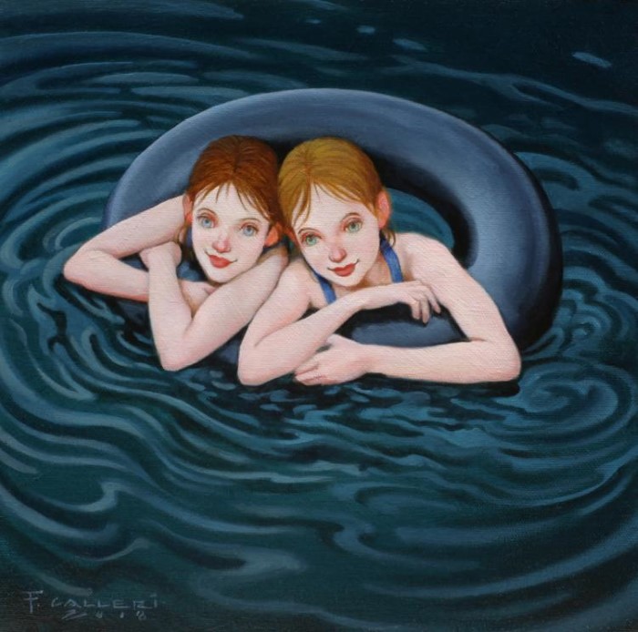 Старинные фото, натурщицы и воображение. Fred Calleri Fred Calleri
