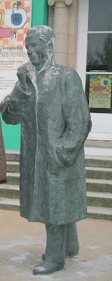 Ostend Statue King Baudouin Belgium