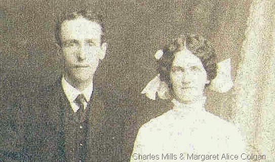 Charles Mills & Margaret Colgan Marriage