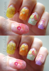 fimo nails fruit sweet leser danke fuer