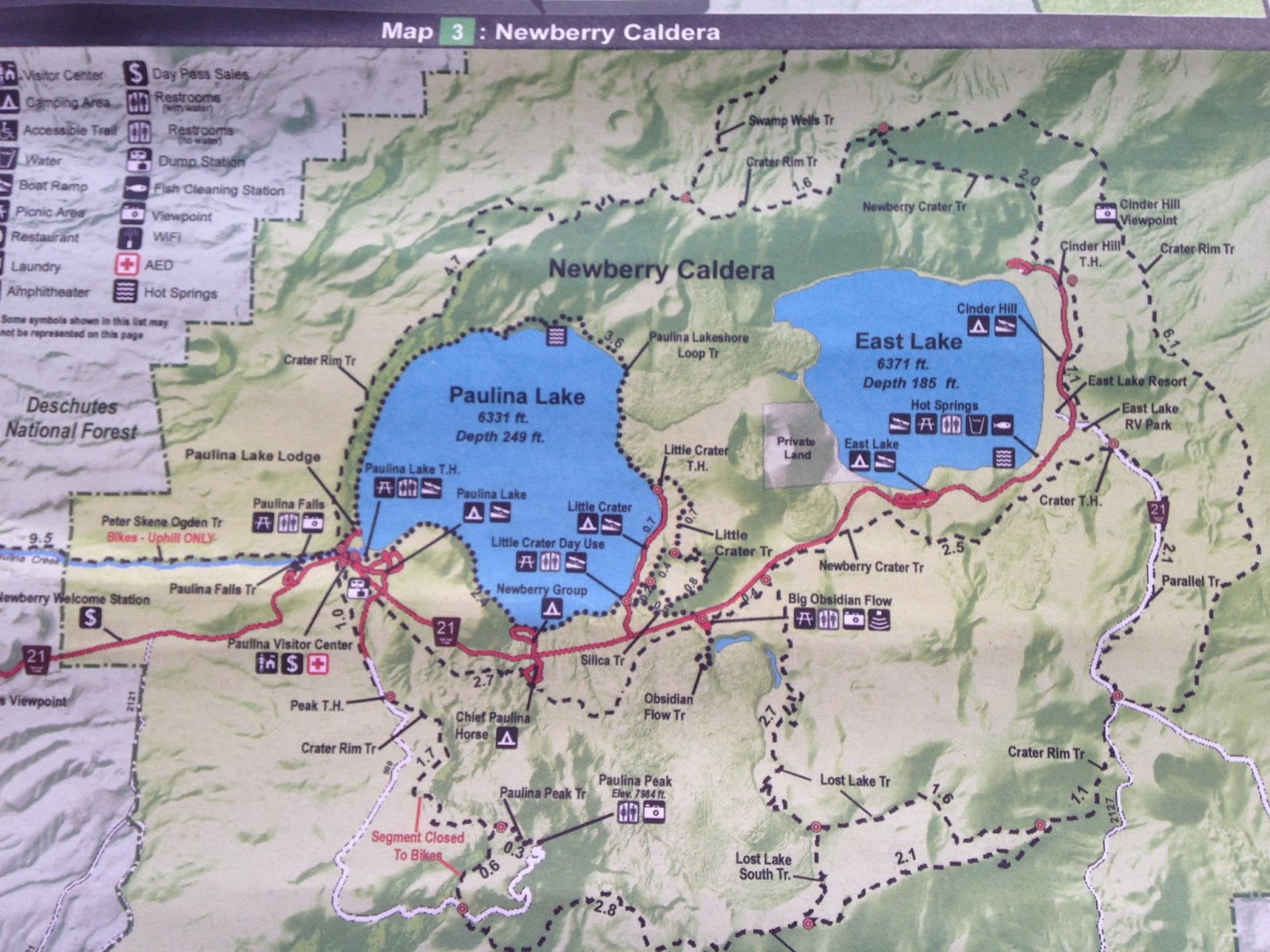 On the Lookout Newberry's Crater Rim Loop Trail 3957