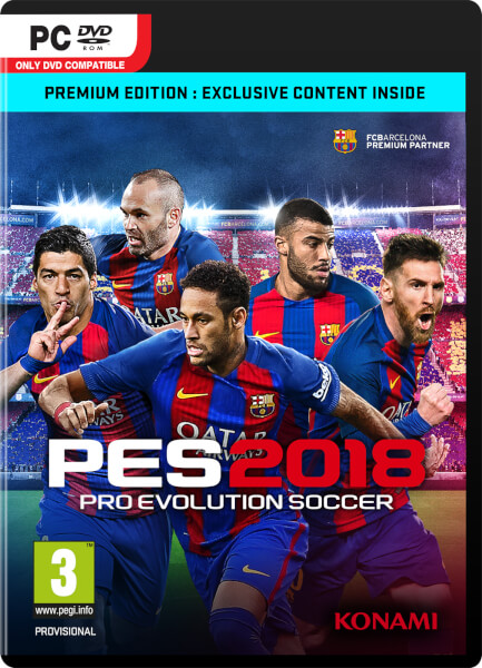 Pro Evolution Soccer 2018 Telecharger PC Version Complete