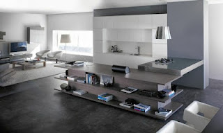 Cocinas integradas al salón - Colores en Casa