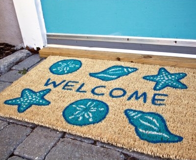 beach doormat