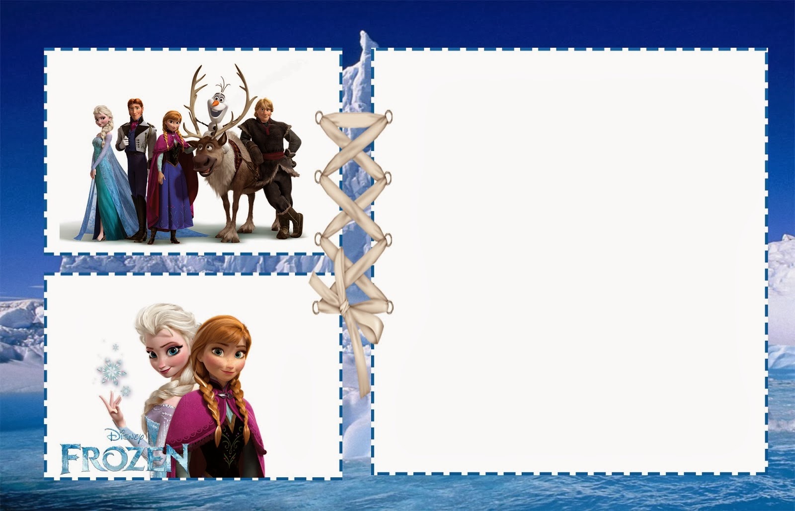 máximo pimienta detección Frozen: Invitaciones para Imprimir Gratis. - Ideas y material gratis para  fiestas y celebraciones Oh My Fiesta!