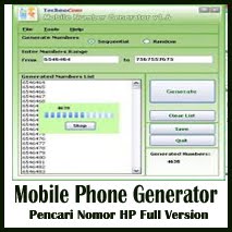 MOBILE PHONE GENERATOR # BONUS