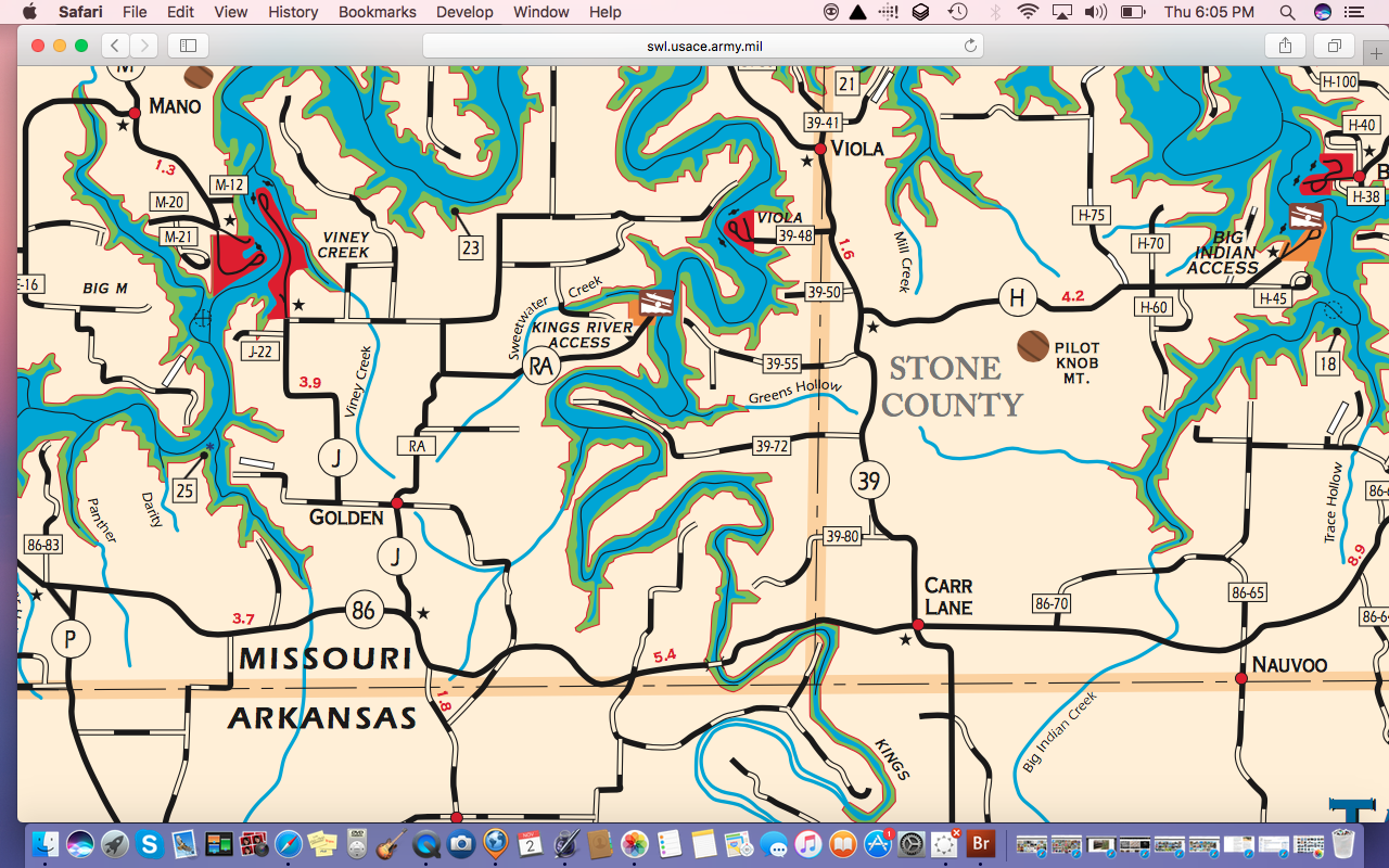 Kings River Arkansas Map Silverhawk Adventure Blog: The King's River Access - Sweetwater Creek -  Table Rock Lake, Sw Missouri