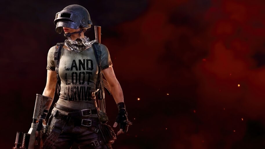 PUBG, Girl, Land Loot Survive, Season 7, 4K, #7.1931
