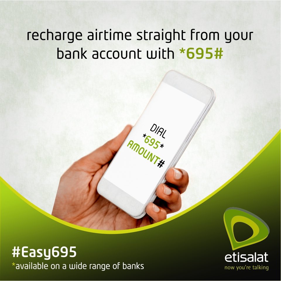 How to recharge your Etisalat from your bank account ⋆ Donwapz Tech Blog