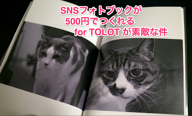 for TOLOT 500yen Photo Album