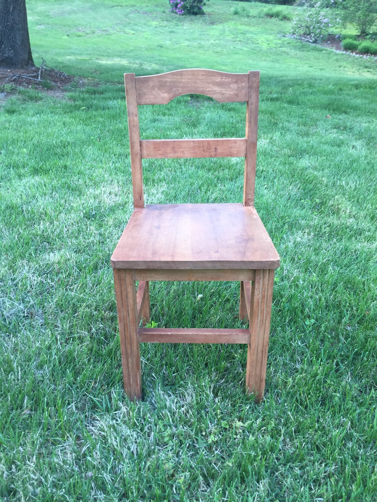 Drew Danielle Design White Distressed Chairs