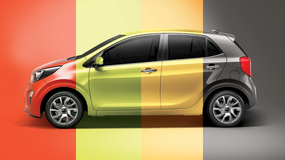 Молдинги дверей Kia Picanto 2017