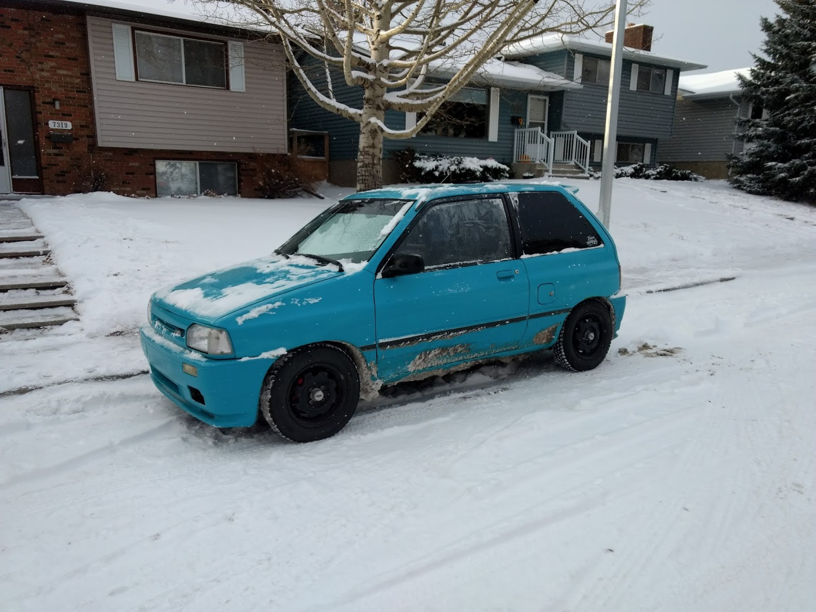 Econobox Cafe Winter Driving Woes