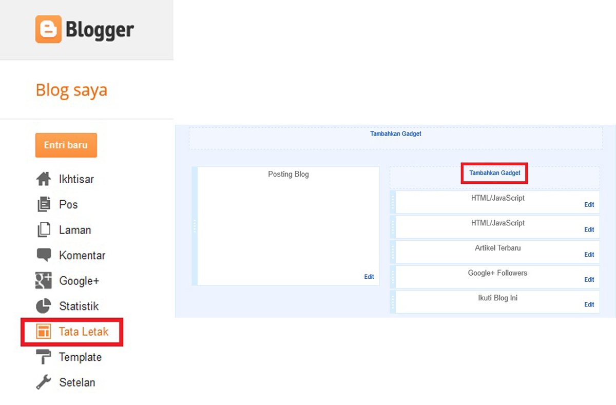 Cara Membuat Entri Populer Dengan Efek Slide Pada Blog | Chaniago