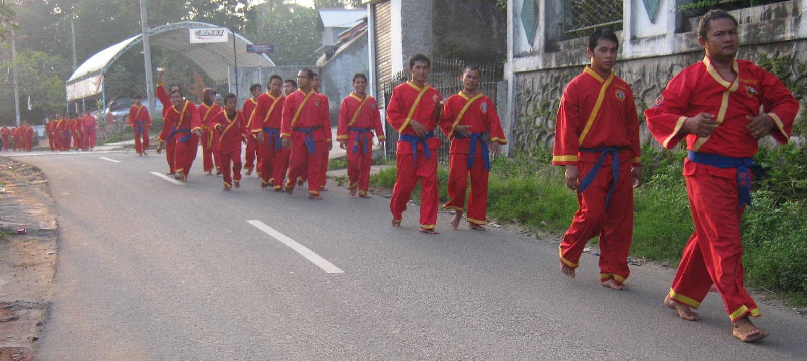 PIMDA 145 TAPAK SUCI KABUPATEN SERANG MERIAHNYA ACARA