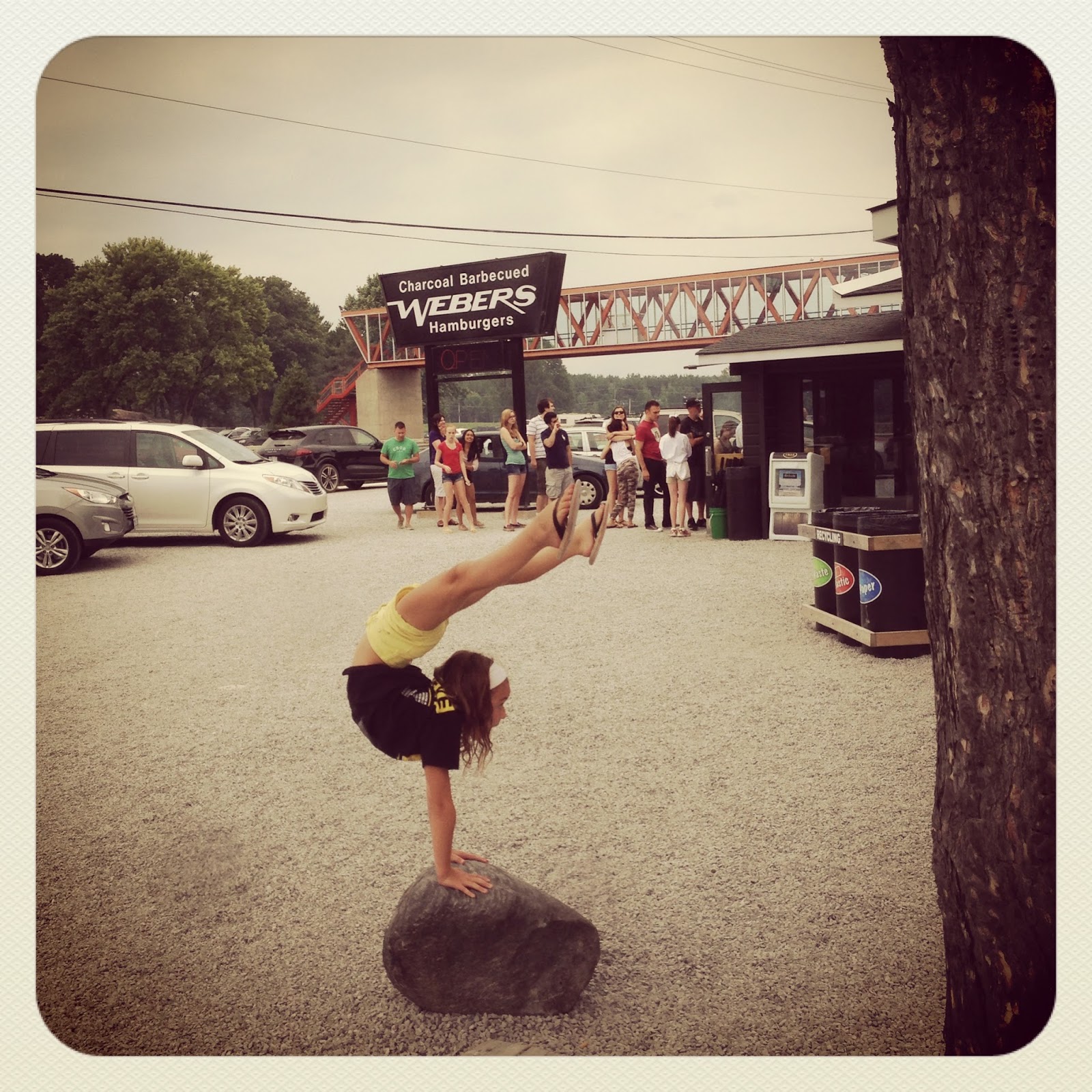 Oakville Gymnastics Club Acrobatic Gymnastics Team Handstand Photo