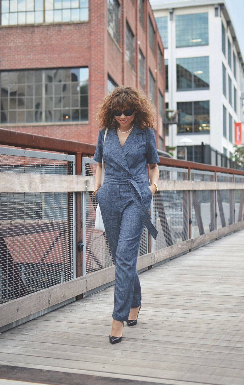 How To Style A Jumpsuit For The Office MY SMALL WARDROBE