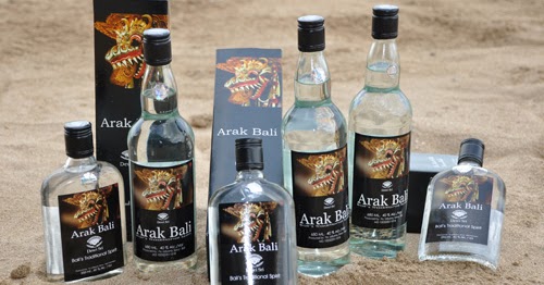 Liquor: Arak Bali “Dewi Sri” Spirit from island of God's
