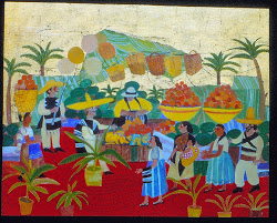 market paintings scenes baila feldman