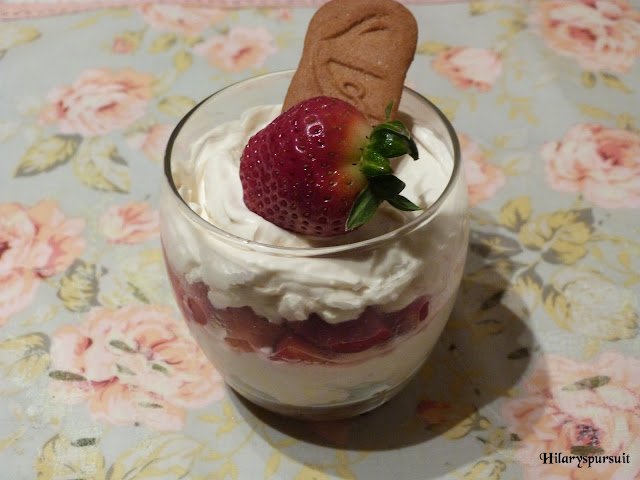 Trifle gourmand fraise speculoos