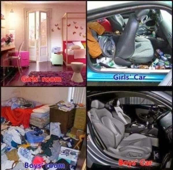 LOL:GIRLS-ROOM-GIRLS-CAR-VS-BOYS-ROOM-BOYS-CAR