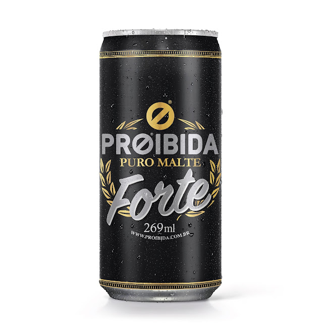 Puro Malte Forte, a nova cerveja da Proibida, chega ao mercado