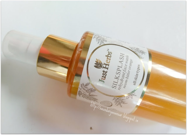 Just Herbs Silksplash Rehydrant Ayurvedic Neem-Bitter Orange Review
