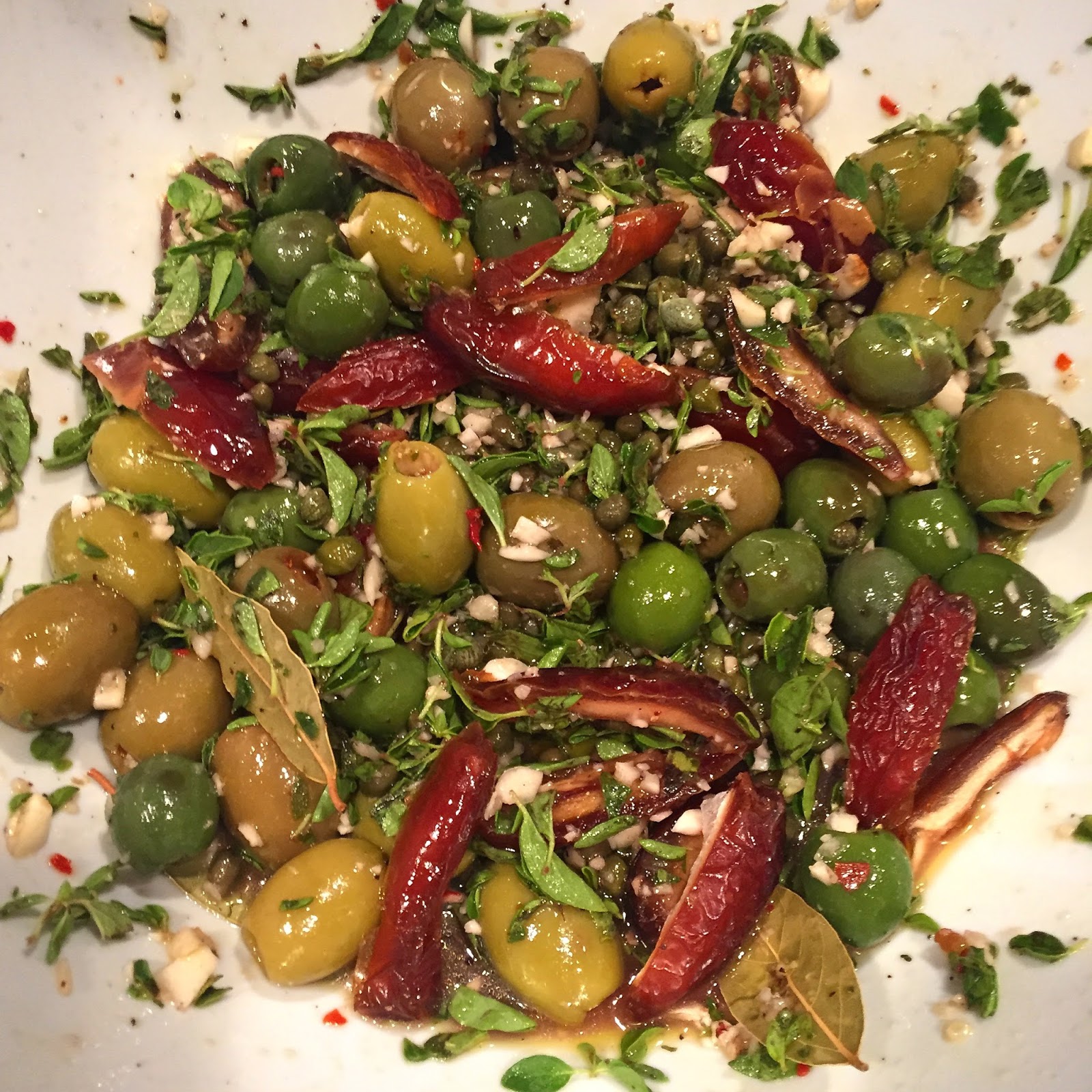 TheMDChef Roast Chicken with Green Olives and Dates